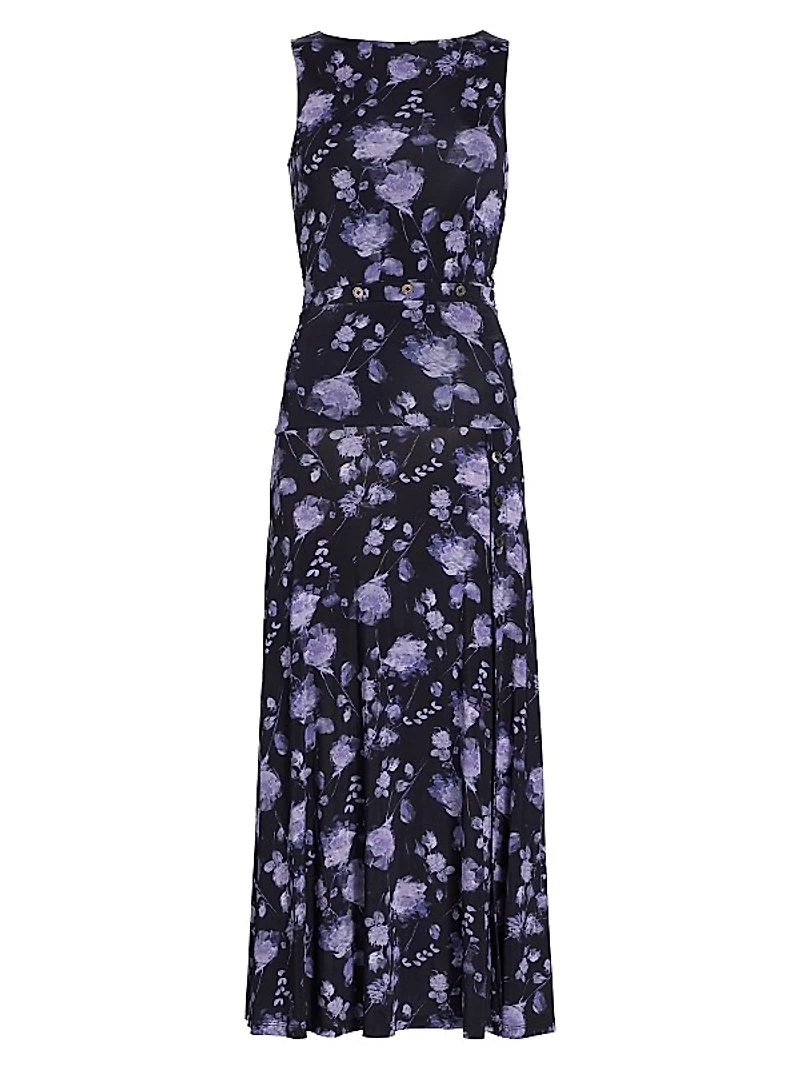 Mariyana Cut-Out Midi-Dress