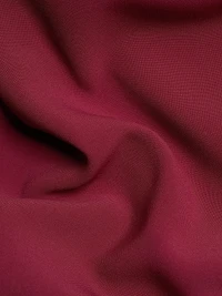 Drape-Front Ruffle-Hem Hi-Lo Dress