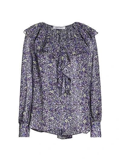 Floral Ruffled Blouse