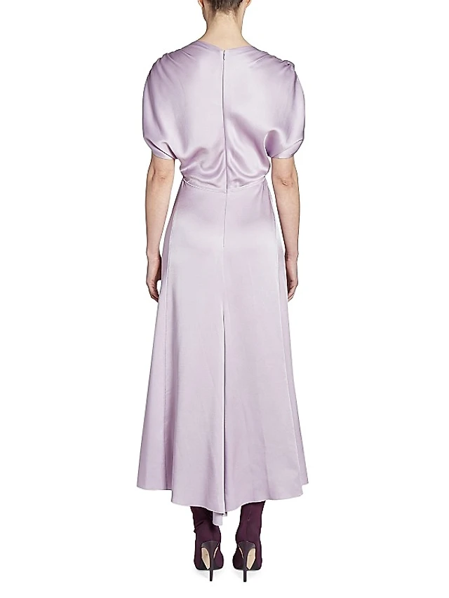 BHLDN Elora Sleeveless V-Neck Ruffle Lace Midi Dress | The Summit BHLDN Elora Sleeveless V-Neck Ruffle Lace Midi Dress | The Summit