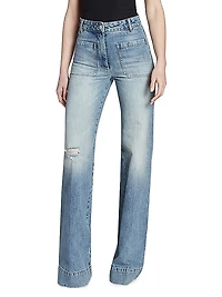 Alina High-Rise Flared Jeans
