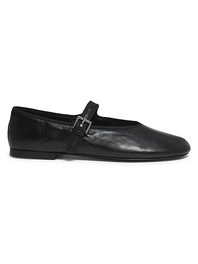 Boheme Leather Mary Janes