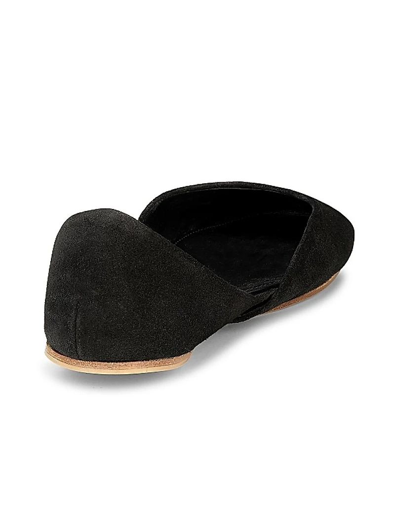 Gemma Suede Ballet Flats