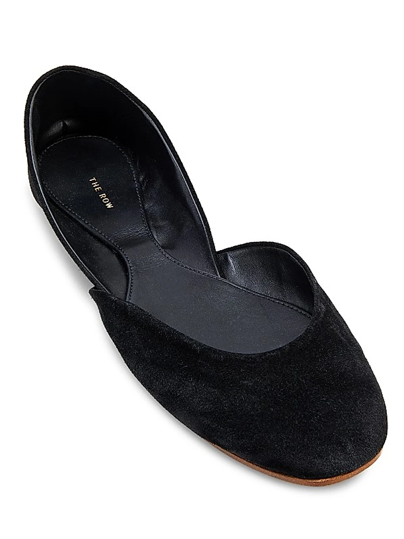 Gemma Suede Ballet Flats