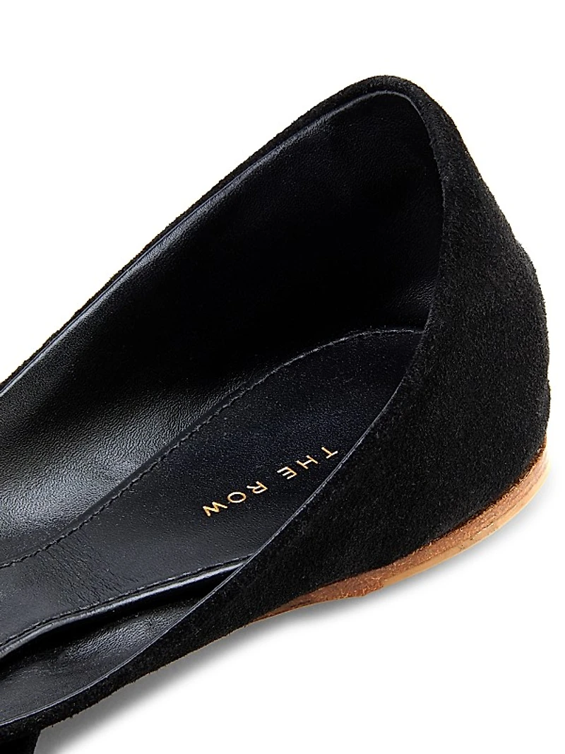 Gemma Suede Ballet Flats