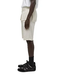 Cotton-Blend Car Pocket Shorts