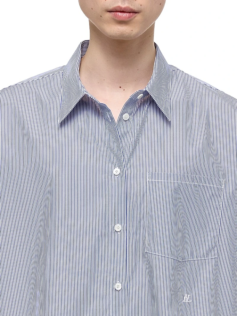 Striped Cotton Relaxed-Fit Shirt