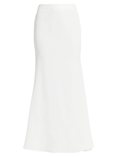 At Last Linen-Blend Maxi Skirt