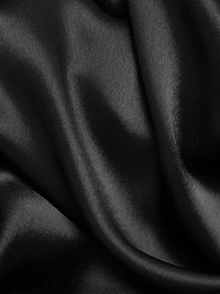 Pandora Satin Cross Halter Gown