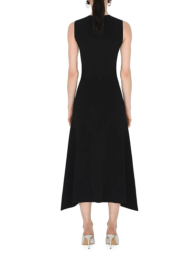 Claudia Sleeveless Midi-Dress