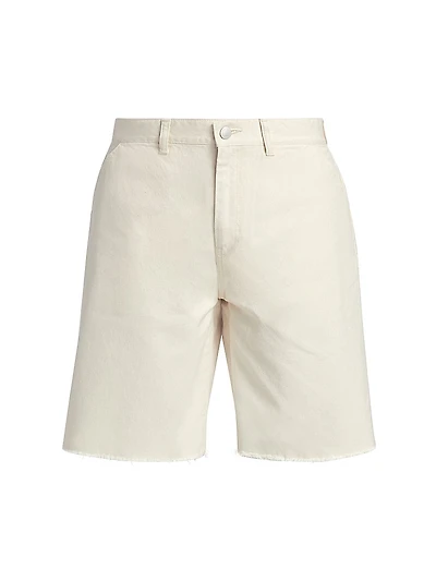 Cut-Off Cotton Work Shorts