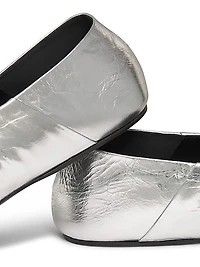 Leather Ballerina Flats