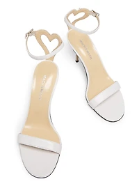 Special Heart Leather Sandals