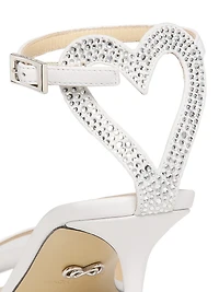 Special Heart Leather Sandals