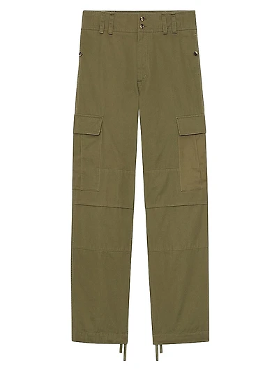 Cassandre Cargo Pants Cotton Twill