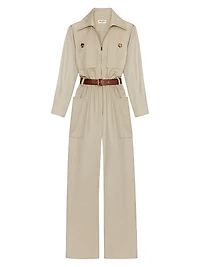Jumpsuit Cotton Twill