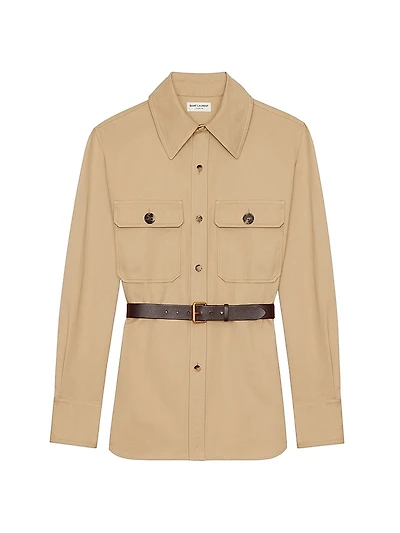 Saharienne Shirt Cotton Drill