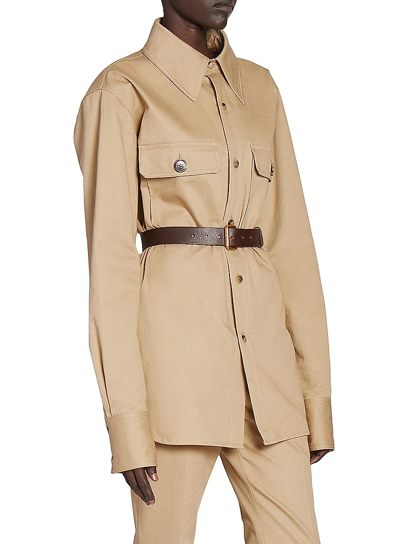 Saharienne Shirt Cotton Drill