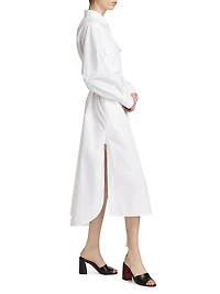 LS Maxi Shirtdress