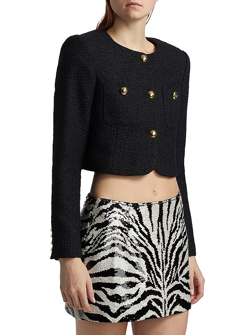 Auden Tweed Crop Jacket