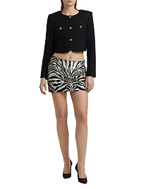 Auden Tweed Crop Jacket