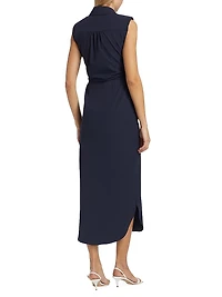 Catalina Sleeveless Midi Shirtdress