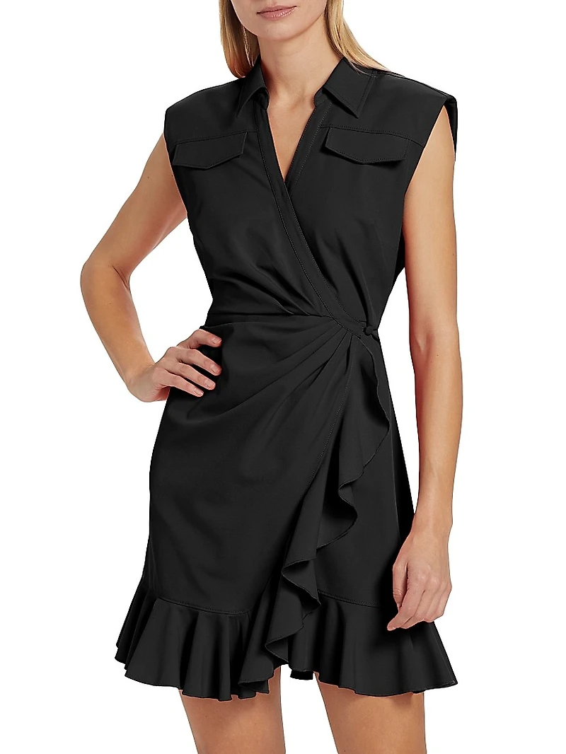 Zenni Mini Wrap Dress