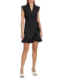 Zenni Mini Wrap Dress