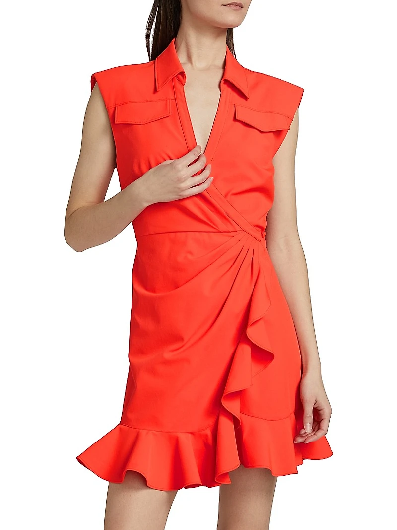 Zenni Mini Wrap Dress