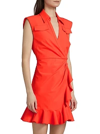 Zenni Mini Wrap Dress