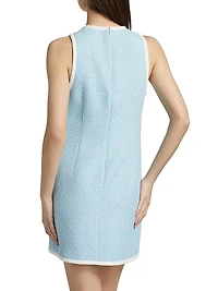 Auden Sleeveless Tweed Minidress