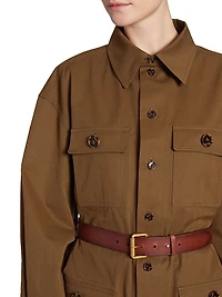 Saharienne Shirt Cotton Twill