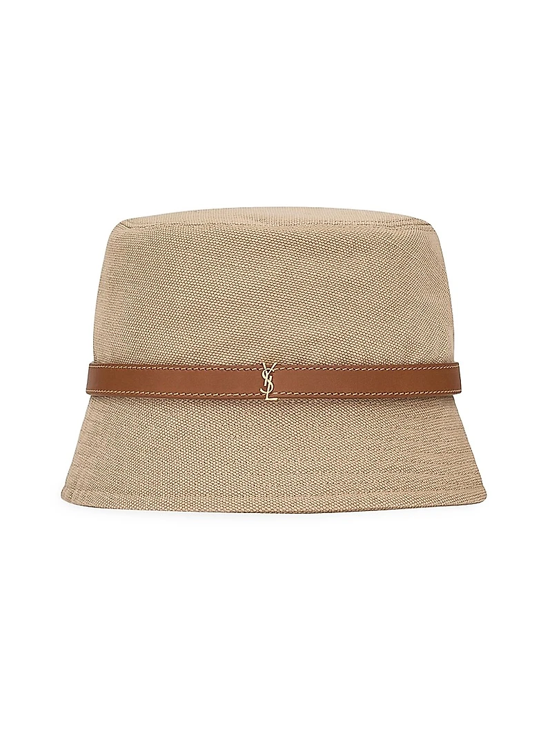 Cassandre Bucket Hat in Canvas