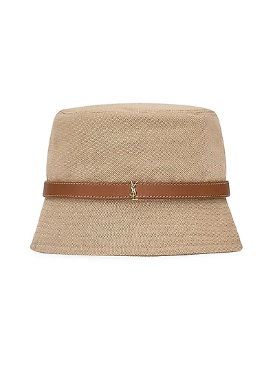 Cassandre Bucket Hat in Canvas