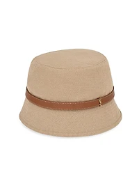 Cassandre Bucket Hat in Canvas