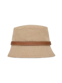 Cassandre Bucket Hat in Canvas