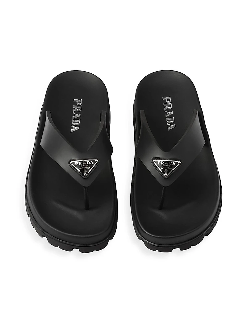 Rubber Thong Sandals