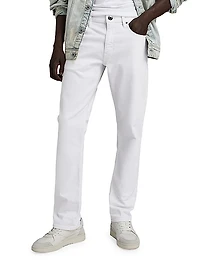 Mosa Stretch Straight-Leg Jeans