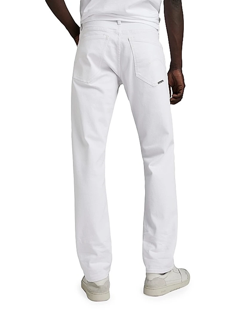 Mosa Stretch Straight-Leg Jeans