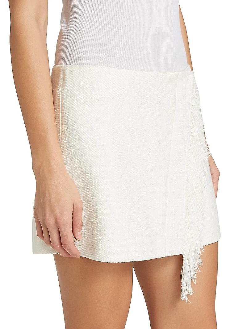 Kelley Fringe Miniskirt