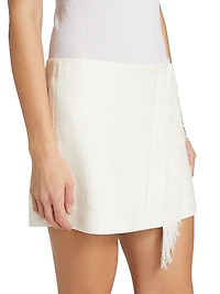 Kelley Fringe Miniskirt