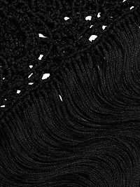 Valerie Crochet Fringe Maxi Dress