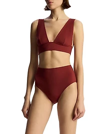 Cora Plunge Bikini Top
