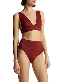 Cora Plunge Bikini Top