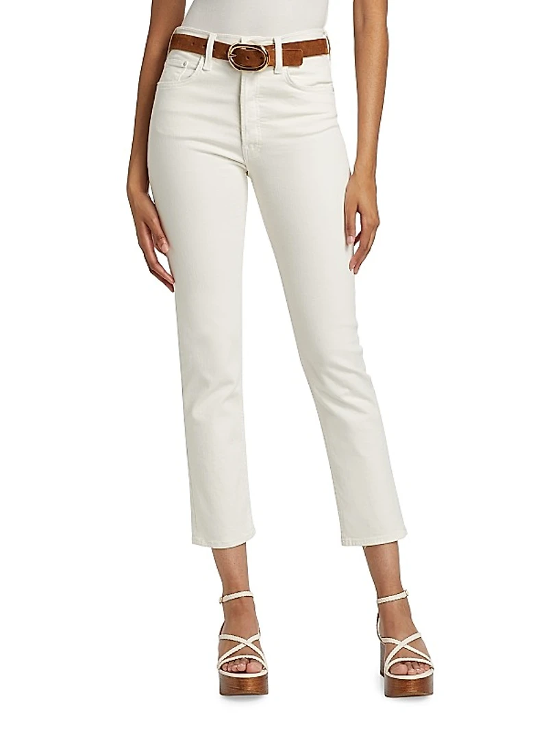 Tomcat High-Rise Crop Twill Pants