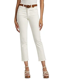 Tomcat High-Rise Crop Twill Pants