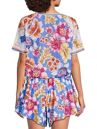 Bee Active Leilah Floral Top