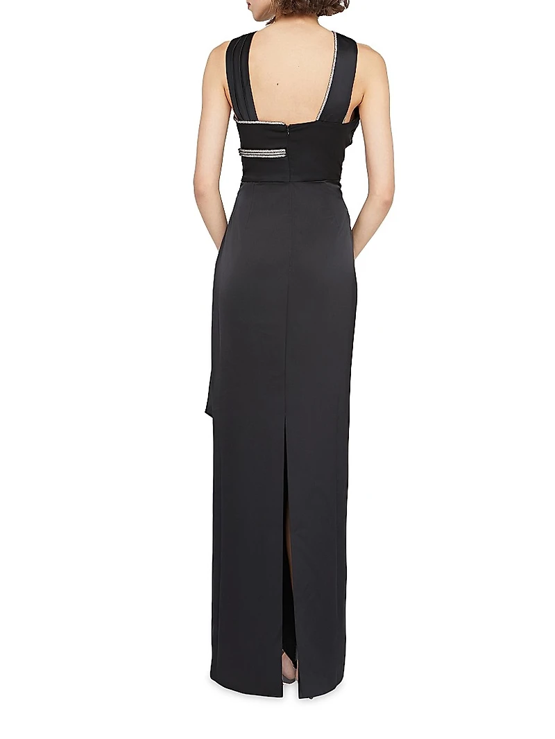 Cressida Halter Column Gown