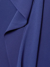Emsley Crepe Back Satin Minidress