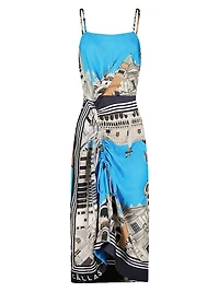 Angie - Camisole Venice Print Dress